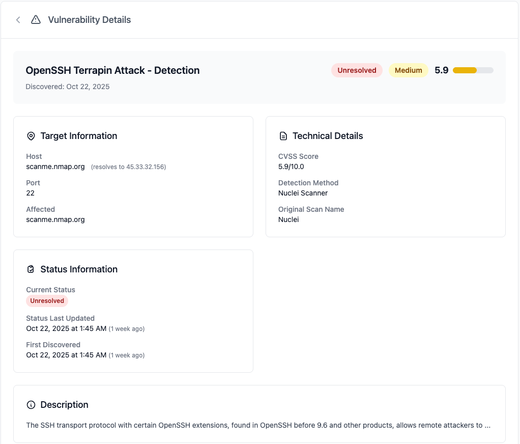 Individual Nuclei Vulnerability